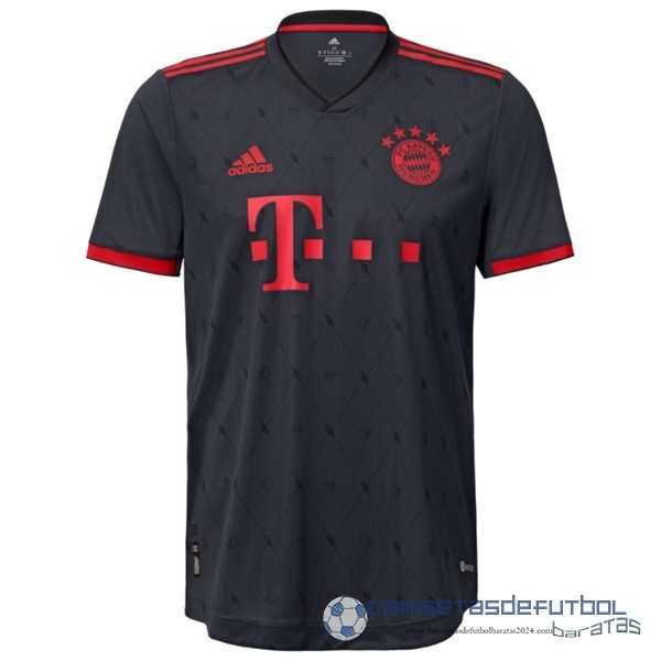 Tailandia Tercera Jugadores Camiseta Bayern Múnich Equipación 2022 2023 Negro