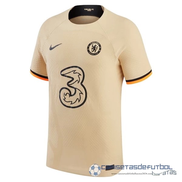 Tailandia Tercera Jugadores Camiseta Chelsea Equipación 2022 2023 Amarillo
