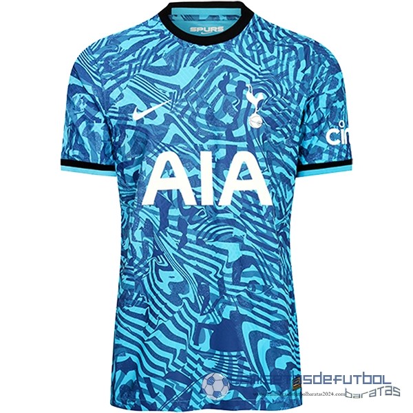 Tailandia Tercera Jugadores Camiseta Tottenham Hotspur Equipación 2022 2023 Azul