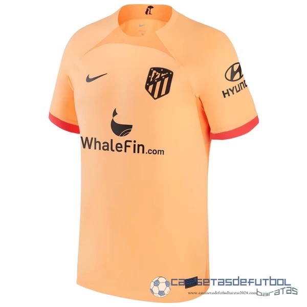 Tercera Camiseta Atlético Madrid Equipación 2022 2023 Naranja