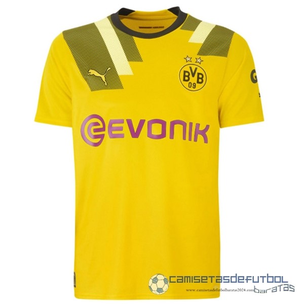 Tercera Camiseta Borussia Dortmund Equipación 2022 2023 Amarillo