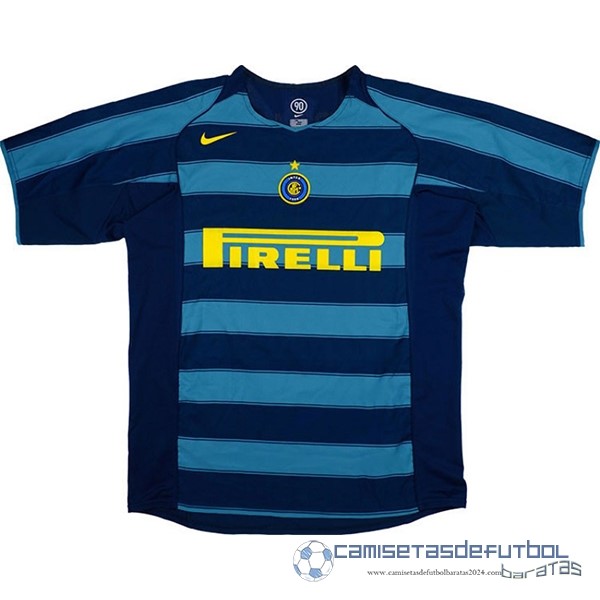 Tercera Camiseta Inter Milán Retro Equipación 2004 2005 Negro