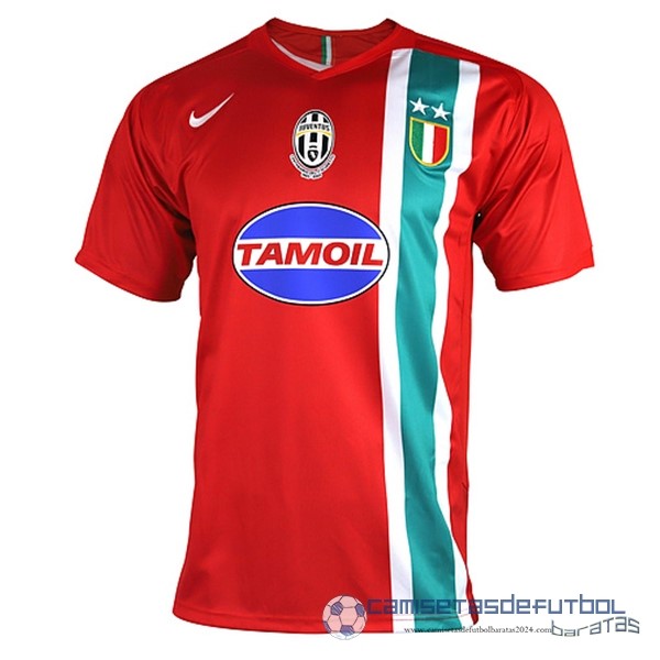 Tercera Camiseta Juventus Retro Equipación 2005 2006 Rojo
