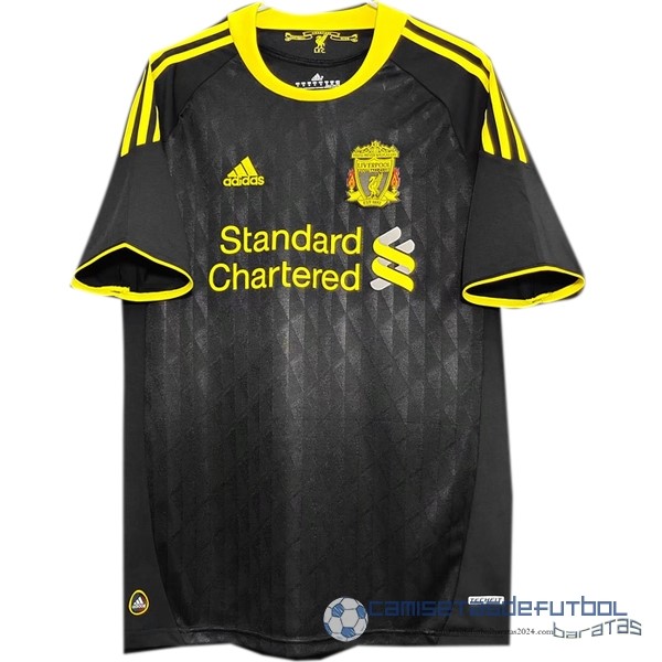 Tercera Camiseta Liverpool Retro Equipación 2010 2011 Amarillo