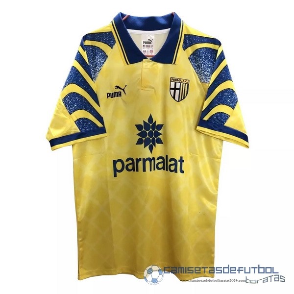 Tercera Camiseta Parma Retro Equipación 1995 1997 Amarillo
