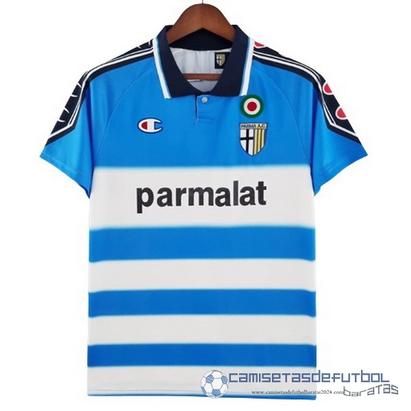Tercera Camiseta Parma Retro Equipación 1999 2000 Azul