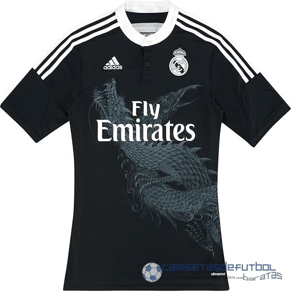 Tercera Camiseta Real Madrid Retro Equipación 2014 2015 Negro
