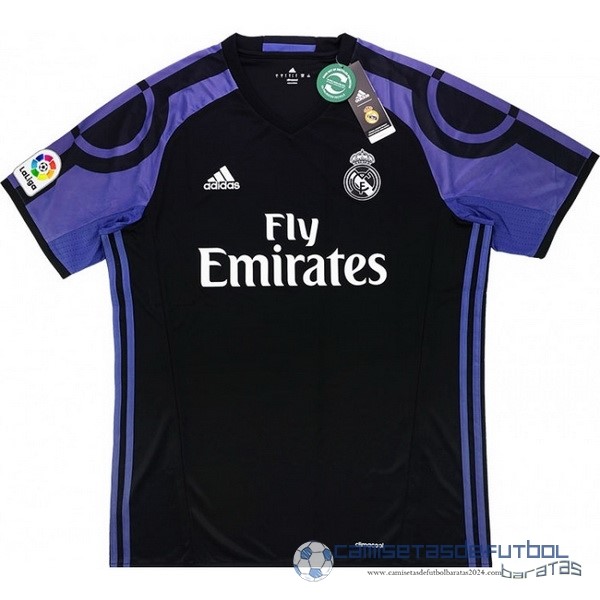 Tercera Camiseta Real Madrid Retro Equipación 2016 2017 Negro