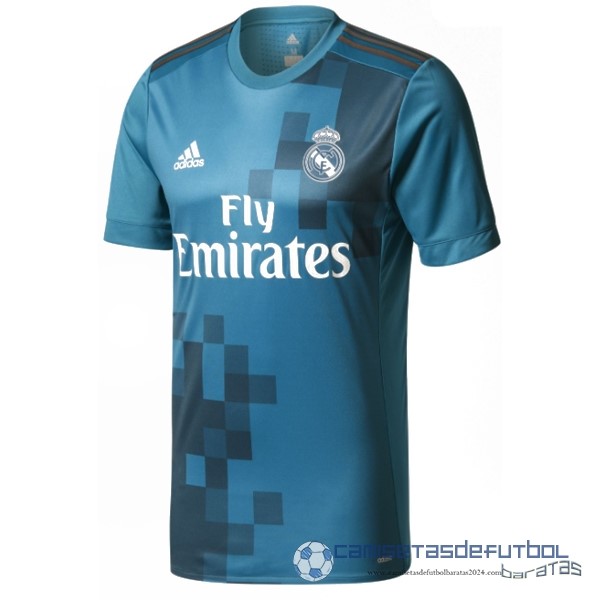 Tercera Camiseta Real Madrid Retro Equipación 2017 2018 Azul
