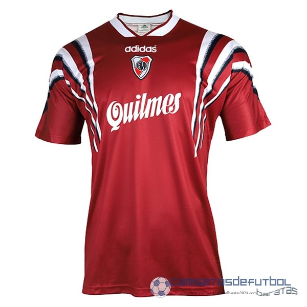 Tercera Camiseta River Plate Retro Equipación 1996 1997 Rojo