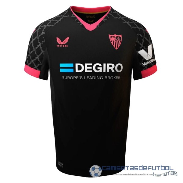 Tercera Camiseta Sevilla Equipación 2022 2023 Negro