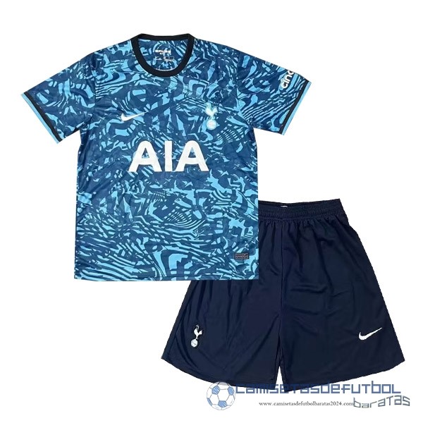 Tercera Conjunto De Niños Tottenham Hotspur Equipación 2022 2023 Azul