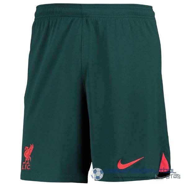 Tercera Pantalones Liverpool Equipación 2022 2023 Verde