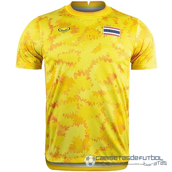 Tercera Tailandia Camiseta Thailand 2022 Amarillo