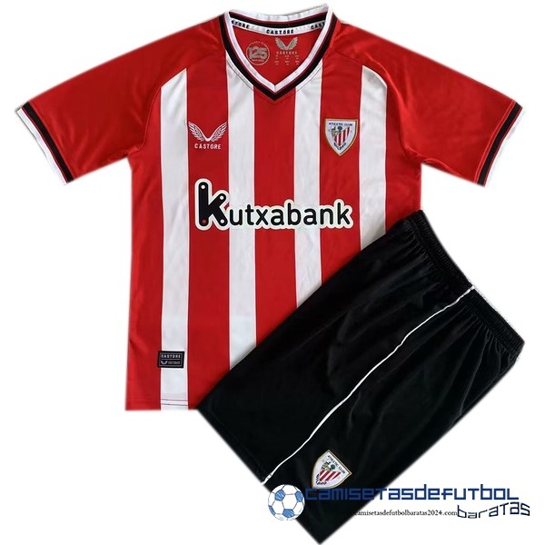 Castore Casa Conjunto De Hombre Athletic Bilbao Equipación 2023 2024 Rojo Blanco