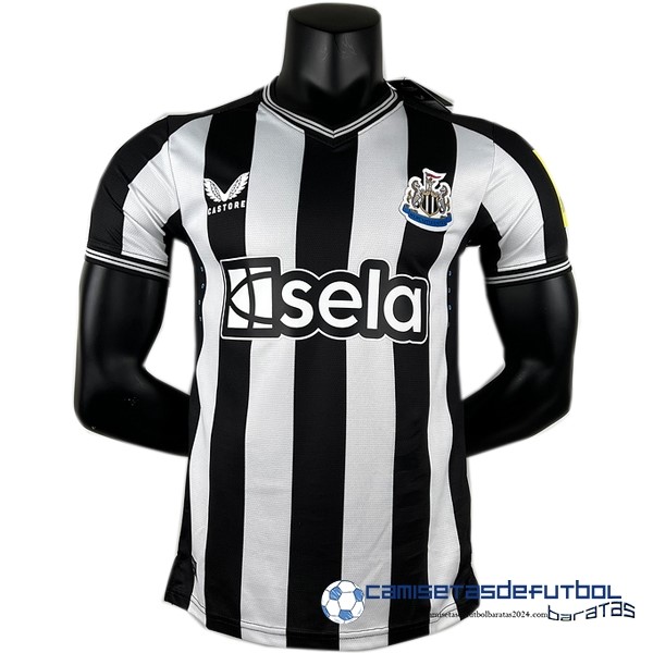 Castore Tailandia Casa Jugadores Camiseta Newcastle United Equipación 2023 2024 Negro