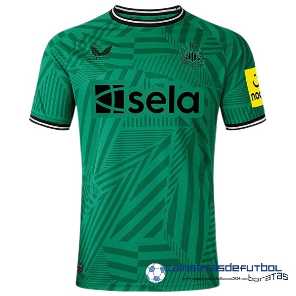 Castore Tailandia Segunda Camiseta Newcastle United Equipación 2023 2024 Verde