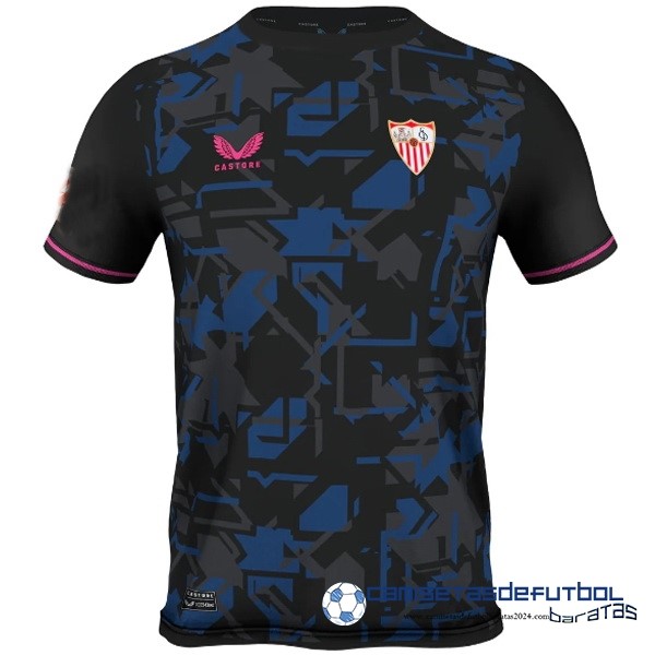 Castore Tailandia Segunda Camiseta Sevilla Equipación 2023 2024 Azul Marino