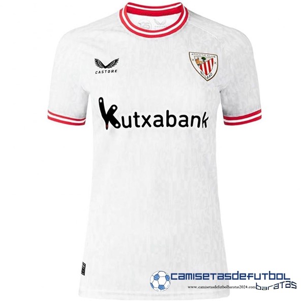 Castore Tailandia Tercera Camiseta Athletic Bilbao Equipación 2023 2024 Blanco