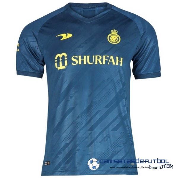 Duneus Tailandia Segunda Camiseta Al Nassr 2022 Equipación 2023 Azul