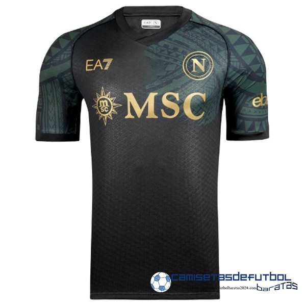 EA7 Tailandia Tercera Camiseta Napoli Equipación 2023 2024 Verde