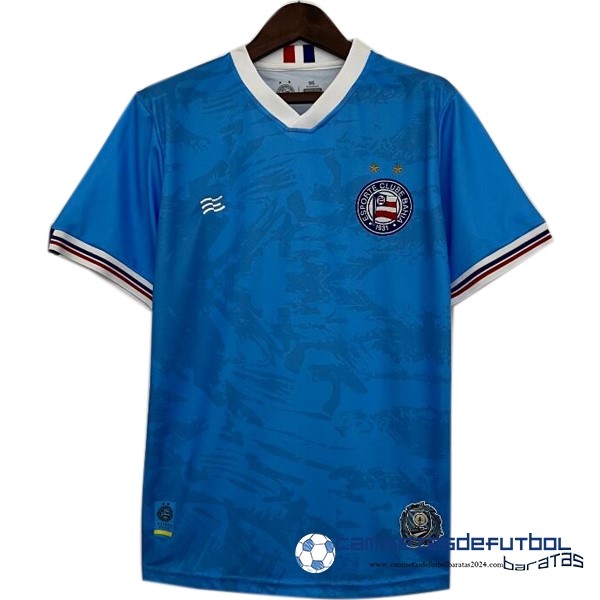 Esquadrao Tailandia Especial Camiseta Bahia Equipación 2023 2024 Azul Rojo