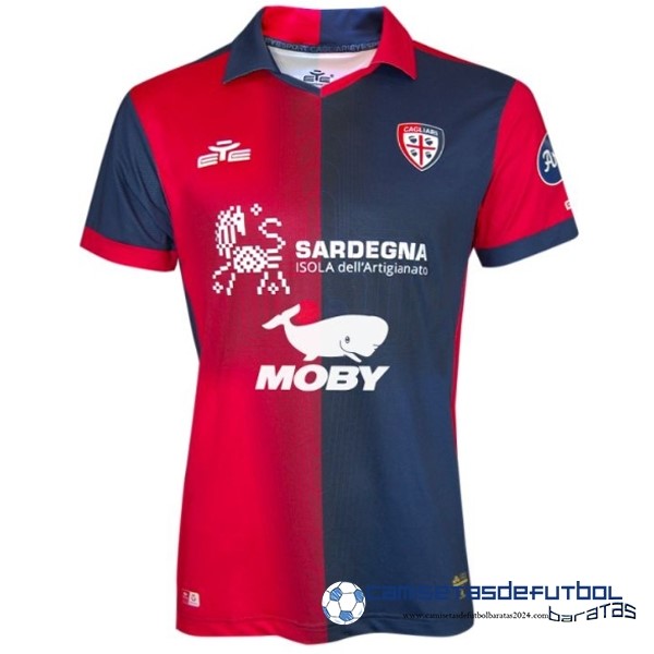 Eye Sport Tailandia Casa Camiseta Cagliari Calcio Equipación 2023 2024 Rojo