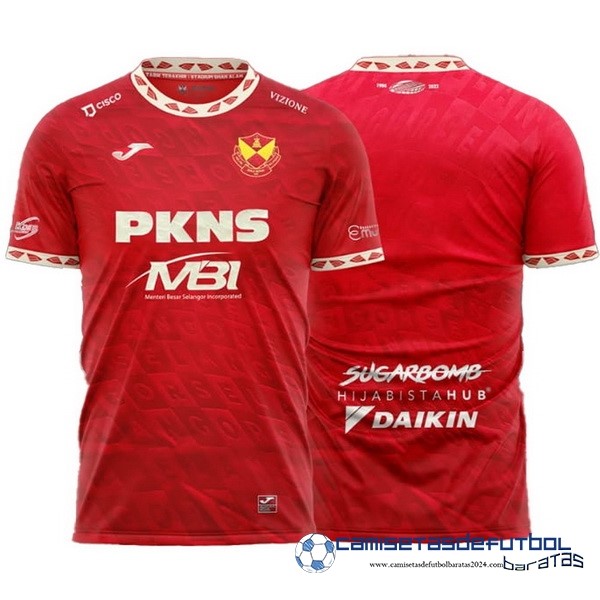 Joma Tailandia Casa Camiseta Selangor Equipación 2023 2024 Rojo