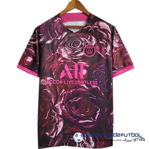 Jordan Tailandia Especial Camiseta Paris Saint Germain Equipación 2023 2024 Rosa