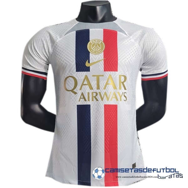 Jordan Tailandia Especial Jugadores Camiseta Paris Saint Germain Equipación 2023 2024 Blanco I Rojo