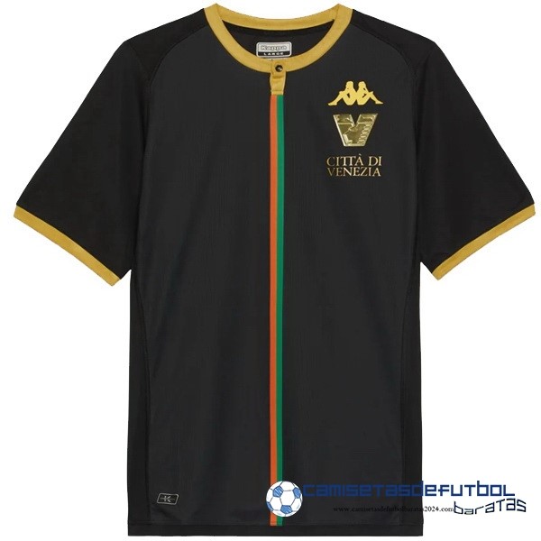 Kappa Tailandia Casa Camiseta Venezia Equipación 2023 2024 Negro