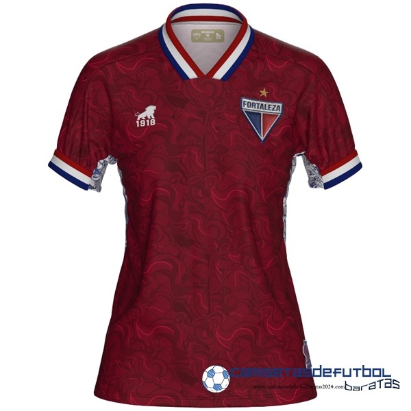 Leão 1918 Tailandia Especial Camiseta Fortaleza Equipación 2023 2024 Rojo
