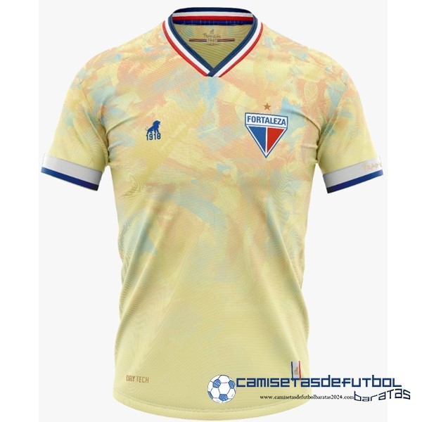 Leão 1918 Tailandia Portero Camiseta Fortaleza 2022 Equipación 2023 Amarillo