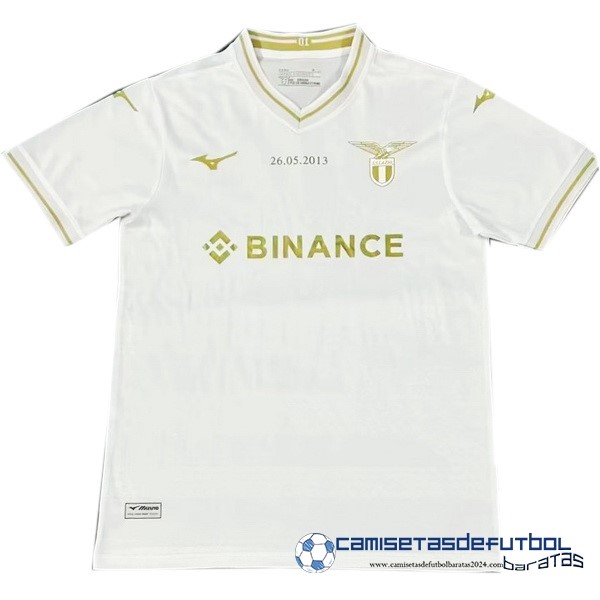 Mizuno Tailandia Especial Camiseta Lazio 2022 Equipación 2023 Blanco