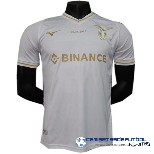 Mizuno Tailandia Jugadores Especial Camiseta Lazio Equipación 2023 2024 Blanco