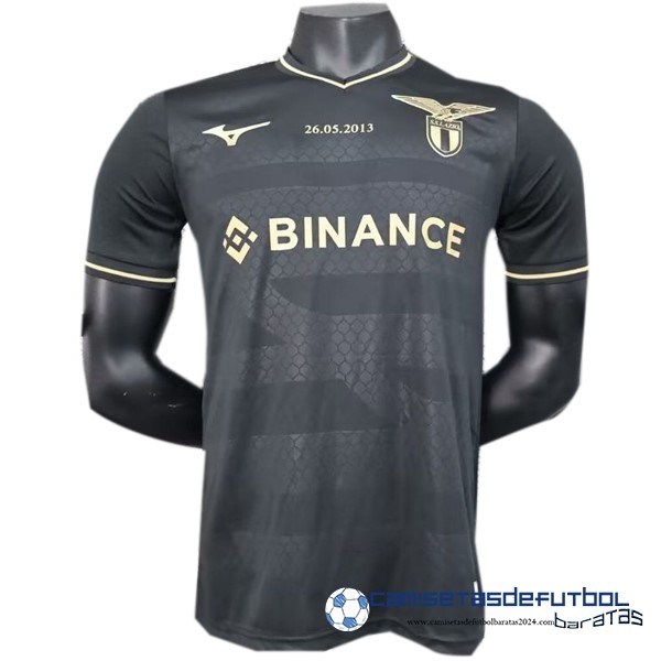 Mizuno Tailandia Jugadores Especial Camiseta Lazio Equipación 2023 2024 Negro