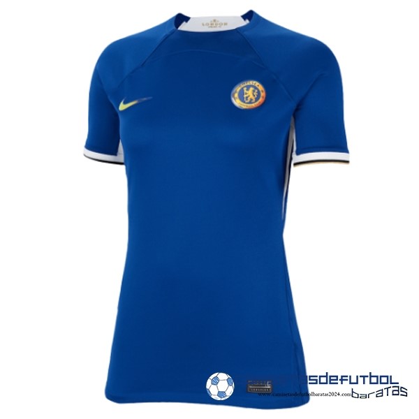 Nike Casa Camiseta Mujer Chelsea Equipación 2023 2024 Azul
