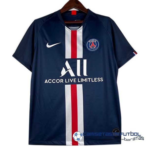 Nike Casa Camiseta Paris Saint Germain Retro Equipación 2019 2020 Azul