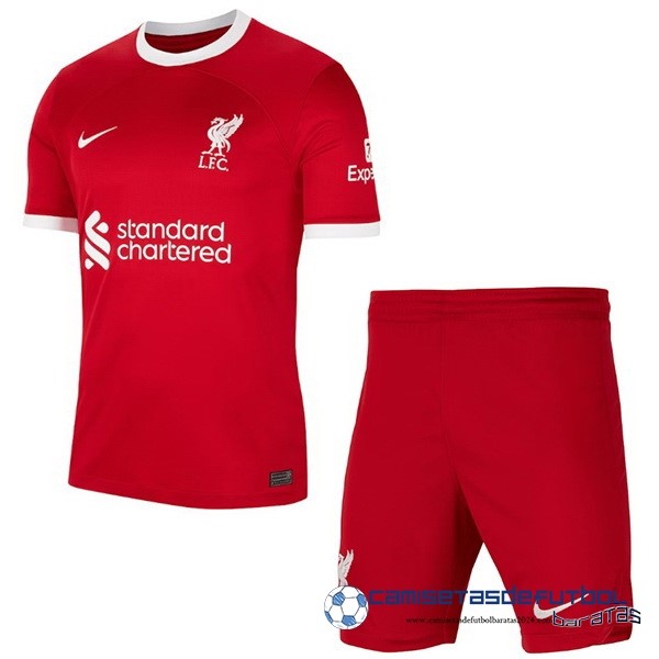 Nike Casa Conjunto De Hombre Liverpool Equipación 2023 2024 Rojo