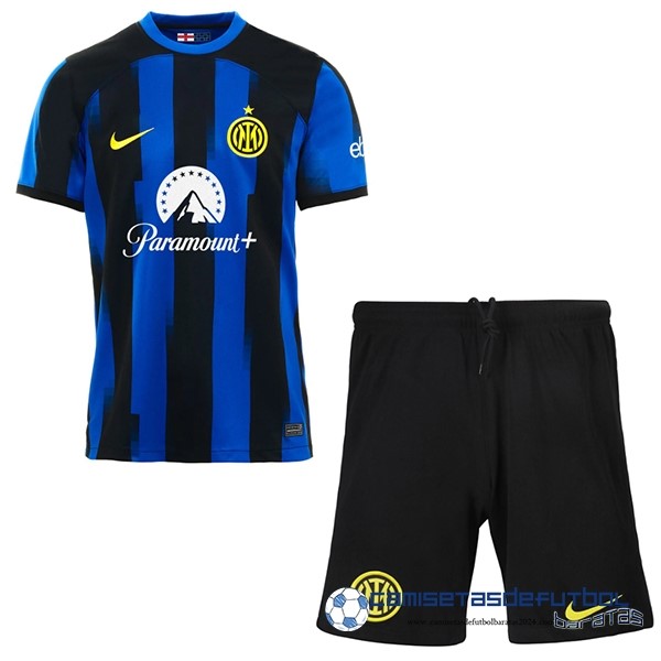 Nike Casa Conjunto De Hombre Niños Inter Milán Equipación 2023 2024 Azul