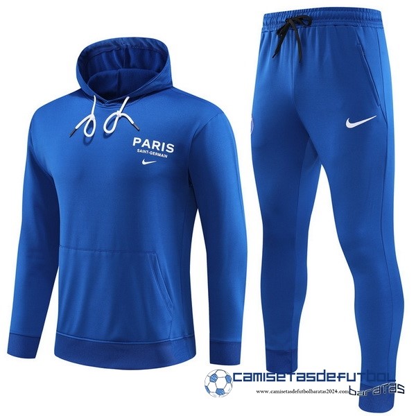 Nike Chaqueta Con Capucha Niños Paris Saint Germain Equipación 2023 2024 Azul