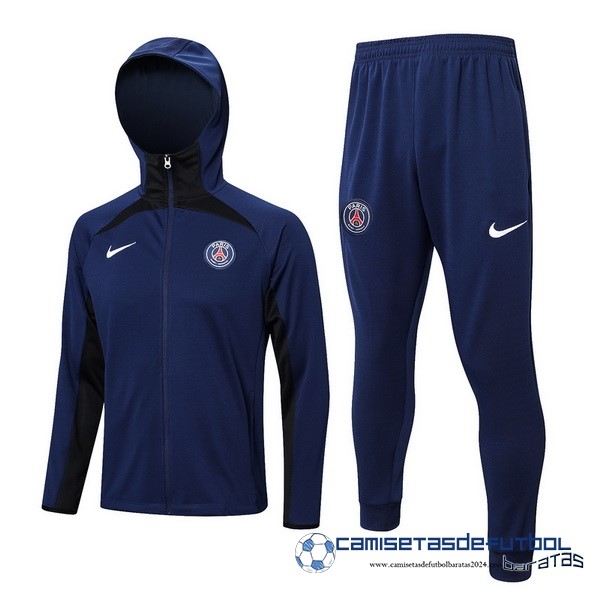Nike Chaqueta Con Capucha Paris Saint Germain 2022 Equipación 2023 Azul Marino