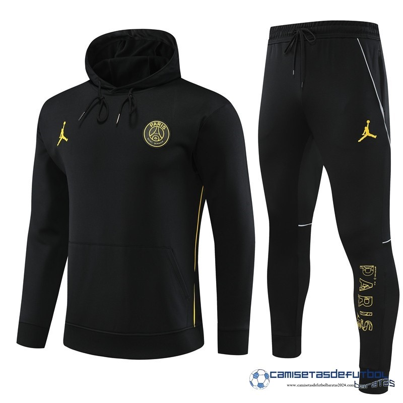 Nike Chaqueta Con Capucha Paris Saint Germain Equipación 2023 2024 I Negro
