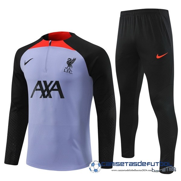 Nike Conjunto Completo Sudadera Entrenamiento Liverpool 2022 Equipación 2023 Purpura Negro