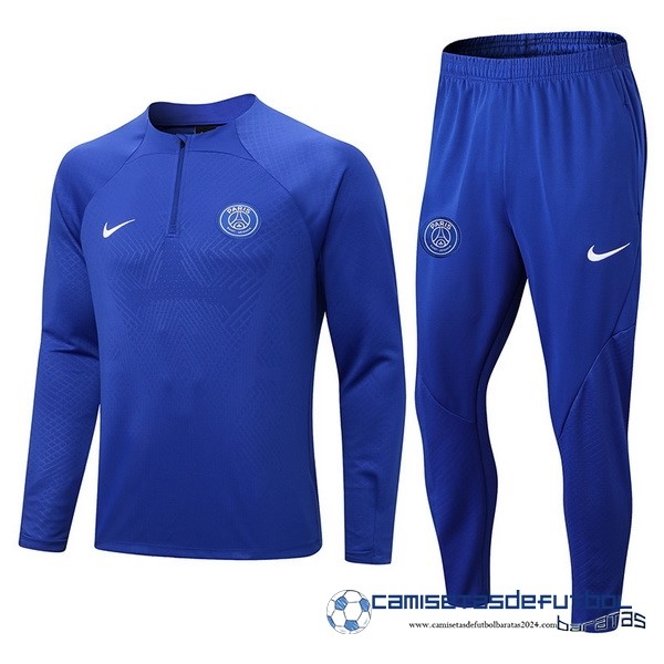 Nike Conjunto Completo Sudadera Entrenamiento Paris Saint Germain 2022 Equipación 2023 Azul