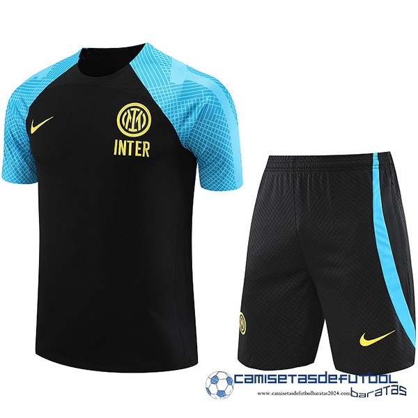 Nike Entrenamiento Conjunto Completo Inter Milán Equipación 2023 2024 Azul I Negro
