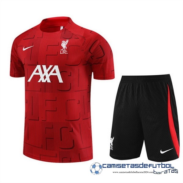 Nike Entrenamiento Conjunto Completo Liverpool Equipación 2023 2024 Rojo Negro