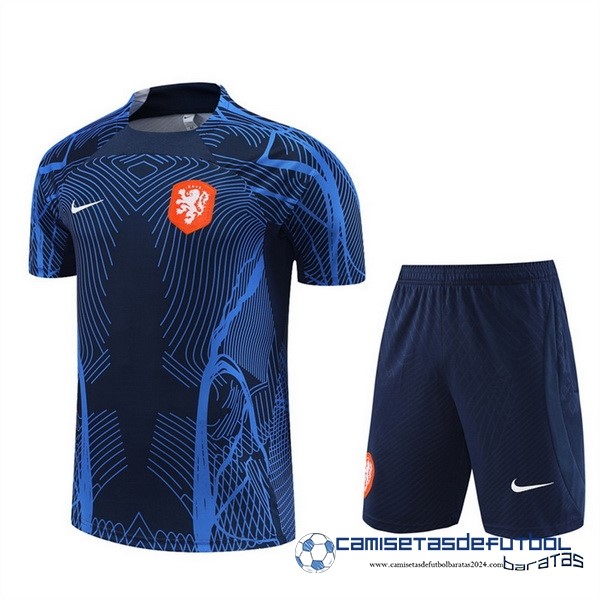 Nike Entrenamiento Conjunto Completo Países Bajos Equipación 2023 Azul Marino