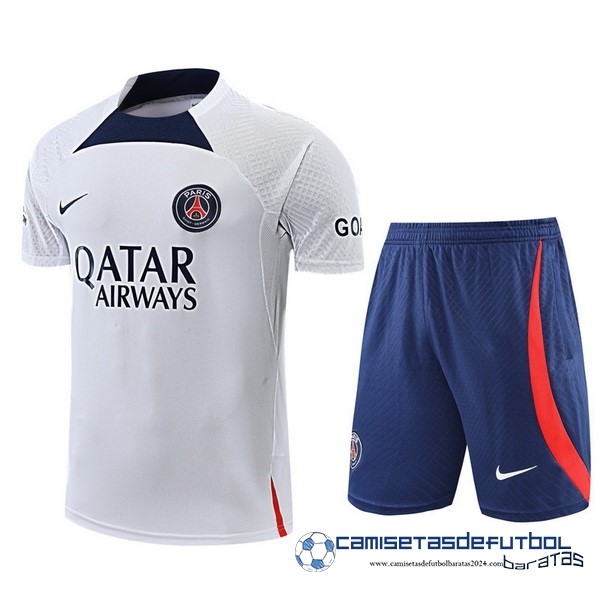 Nike Entrenamiento Conjunto Completo Paris Saint Germain 2022 Equipación 2023 Blanco II Azul