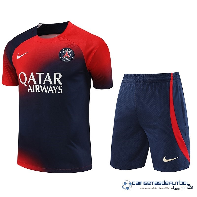 Nike Entrenamiento Conjunto Completo Paris Saint Germain Niños Equipación 2023 2024 Rojo Azul